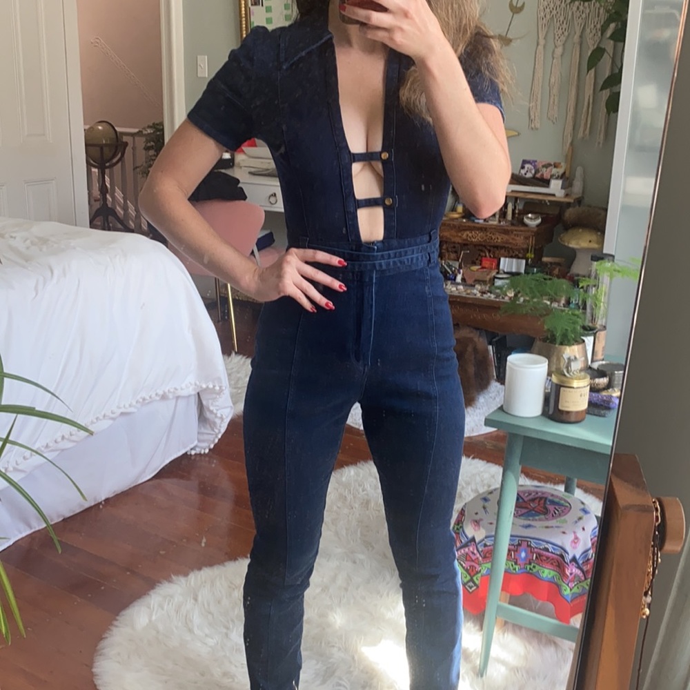 Jean jumpsuit